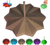 Fidgetstar espansa con stampa 3D, esagonale espandibile FractalFidget con manico, design a spirale a nido d'ape, giocattolo frattale-esagonale, per adulti, per Natale, regali di compleanno