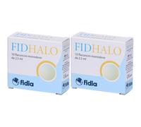 Fidhalo 10 Flaconcini Monodose Da 2,5 Ml Sooft Italia 2x10x2,5 ml Pipe