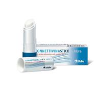 Fidia Farmaceutici ConnettivinaStick Labbra - Stick da 3g a Base di Acido Ialuronico 0,2%, per Labbra Danneggiate, Secche e Screpolate