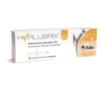 Fidia Farmaceutici HYALUBRIX 60 SIRINGA INTRA-ARTICOLARE 60 MG ACIDO IALURONICO 4 ML NO ETO 5 PEZZI