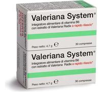 Fidia Valeriana System 30 Compresse + 30 Compresse - Integratore Per Conciliare Il Sonno