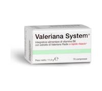 Fidia Valeriana System 70 Compresse - Integratore Per Conciliare Il Sonno