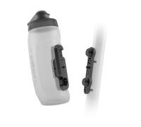 Fidlock Twist Bottiglia 590ml + Bike Base Magnetico Portaborraccia Trasparente