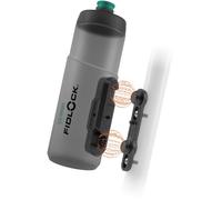 FIDLOCK TWIST bottiglia 600 antibatterica + base bici fumo