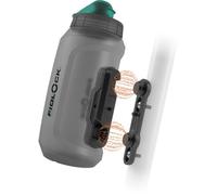 FIDLOCK TWIST bottiglia 750 antibatterica + base bici fumo