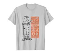 Fido Dido Quello Che Sei Va Bene Maglietta, Uomo, Argento, S