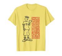 Fido Dido Quello Che Sei Va Bene Maglietta, Uomo, Limone, XXL