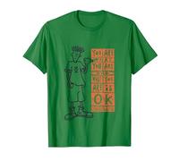 Fido Dido Quello Che Sei Va Bene Maglietta, Uomo, Verde Mela, L