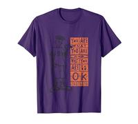 Fido Dido Quello Che Sei Va Bene Maglietta, Uomo, Viola, L