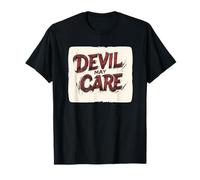 Fiducioso e audace Devil May Care Dichiarazione Maglietta