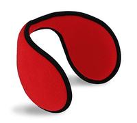 fiebig protezioni per le orecchie per uomini e donne | One Size 54-63 cm | innovativa protezione per le orecchie mantiene le orecchie calde in inverno | scaldacuscinetti (rosso)
