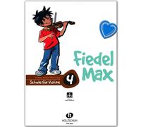 Fiedel-Max Schule für Violine Band 4 mit Online Audio und Not (Copertina rigida)