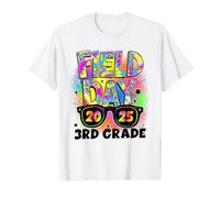 Field Day 3 ° grado Field Day Fun Day Insegnante Studente Bambini Maglietta