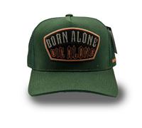 Field Grade Die Alone Trucker Cap Twill Mesh Basecap Cappello Logo Ricamo Frase