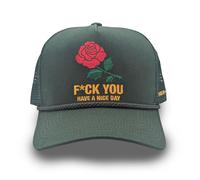 Field Grade Have A Nice Day Trucker Cap Twill Mesh Basecap Kappe Ricamo Logo