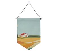 Field House Sky minimalista banner gancio per parete con asta telescopica bandiera banner decorazioni per feste all'aperto per ufficio, scuola, aula, dormitorio, casa
