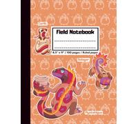 Field Notebook Curlit: 100-Page Standard Ruled Journal Featuring Original Fantasy Creatures from The Solena Project | 8.5" x 11" Writing Notebook for Students, Gamers & Creature Fans