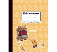 Field Notebook Soredenbi: 100-Page Standard Ruled Journal Featuring Original Fantasy Creatures from The Solena Project | 8.5" x 11" Writing Notebook for Students, Gamers & Creature Fans