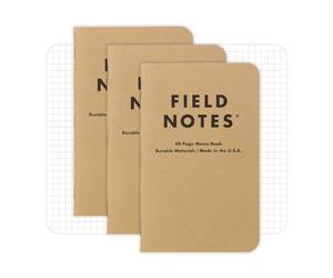 Field Notes - Confezione da 3 grafici Kraft