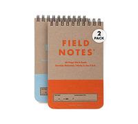Field Notes: Heavy Duty Edition - Confezione da 2 quaderni con rilegatura a spirale, a righe e carta a quadretti, 8,9 x 14 cm