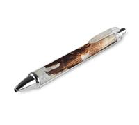 Field Spaniel in the Winter Landscape - Penna a sfera retrattile da 0,5 mm, scrittura fine e liscia, per casa e ufficio, colore: nero, 1 pezzo come PIC 3