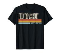 Field Trip Assistant Settimana Retro Vintage Back To School Day Maglietta
