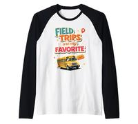 Field Trips Are My Favorite Field Trip Maglia con Maniche Raglan