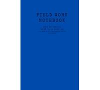 Field Work Notebook 5.5 inch x 8.5 inch hard cover DUO BK-WH100 Grid (L) & Line (R) Left: grid format; right: line format total 100 pages: ENGINEERING ... / survey / sketch / inspection record