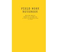 Field Work Notebook 5.5 inch x 8.5 inch hard cover DUO BK-WH100 Grid (L) & Line (R) Left: grid format; right: line format total 100 pages: ENGINEERING ... / survey / sketch / inspection record
