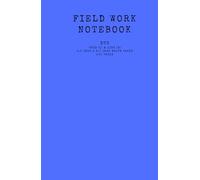 Field Work Notebook: Black Line Print on White Paper: Hard Cover 5.5 inch x 8.5 inch white paper, duo grid format (L) 100 pages and line format (R) ... / inspection and test record / meeting memo