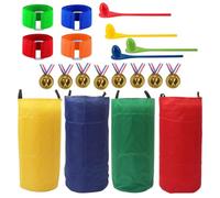 Fields Field Day Games Kids | 24 Piece Funny Interactive Racing Accessories