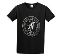 Fields of The Nephilim Logo Gothic Rock Unisex 100% Cotton Short-Sleeve T-Shirts Black XXL