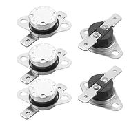 Fielect 5Pcs KSD301 Termostato 40 C/104 F Normalmente Chiuso N.C Snap Disc Interruttore di Controllo Limite Termostato Microonde Interruttore Termico