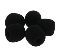 Fielect Mini Microfono Auricolare Parabrezza Spugna Schiuma Mic Copertura Protector Più Dimensioni 5 Pz 24x26mm