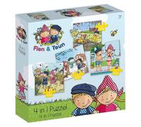 Fien & Teun Puzzel 4in1