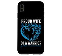 Fiera moglie del guerriero cancro alla prostata sopravvissuta nastro donne Custodia per iPhone XS Max