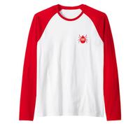 Fiera/o di Essere Una Zecca Rossa, Orgoglio Resistenza Maglia con Maniche Raglan