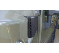 Fierce Forge-Tec Hummer H2 & Sut Billet Nero Lato Aria Sfiato Set - Coppia