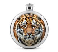 Fierce Tiger, fiaschetta per liquori, in acciaio inox, a prova di perdite, portatile, per esterni, campeggio, viaggi, regali