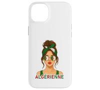 Fière Fille Algérienne Drapeau d’Algérie Copine ou Épouse Custodia per iPhone 14 Plus
