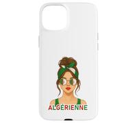 Fière Fille Algérienne Drapeau d’Algérie Copine ou Épouse Custodia per iPhone 15 Plus