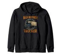 Fiero Box Truck Driver Trasporto Carrier Delivery Trucker Felpa con Cappuccio