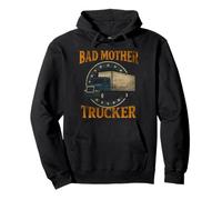 Fiero Box Truck Driver Trasporto Carrier Delivery Trucker Felpa con Cappuccio