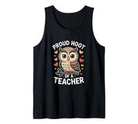 Fiero Hoot di Un Insegnante Gufo Tema Umorismo Canotta