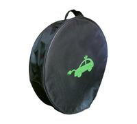 Fierudeng Borsa di stoccaggio del cavo jumper, borsa per la conservazione del cavo EV,BASSO DI CARBILE EV - Bag 'organizzatore protettivo resistente alle intemperie pesanti per accessori per veicoli