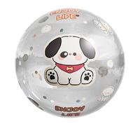 Fierudeng Palline da spiaggia per piscina, 60 cm, trasparente, palla gonfiabile, giocattolo acqua per vacanze feste in famiglia, adulti spiaggia giardino
