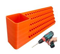 Fierudeng Portacacciaviti,Porta Punte per Trapani - Organizzatore per Bits da Cacciavite per Garage, Officina, Casa, Giardino, Cantina, Falegnameria