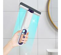 Fierudeng Scopa Piccola Portatile | Mop Per Pavimenti Forte Assorbente - Attrezzo Pulizia Casa Con Manico Ergonomico Per Interni Auto Soggiorno Camera Finestre