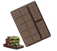 Fierudeng Stampo Per Compresse Di Cioccolato,Stampo Profondo Per Barre Ripiene, Per Pasticceria Facile Sformare | Matrimonio Natale Compleanno Halloween Feste