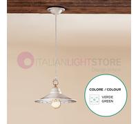 FIESOLE Sospensione Ceramica d. 28 Rustica Country